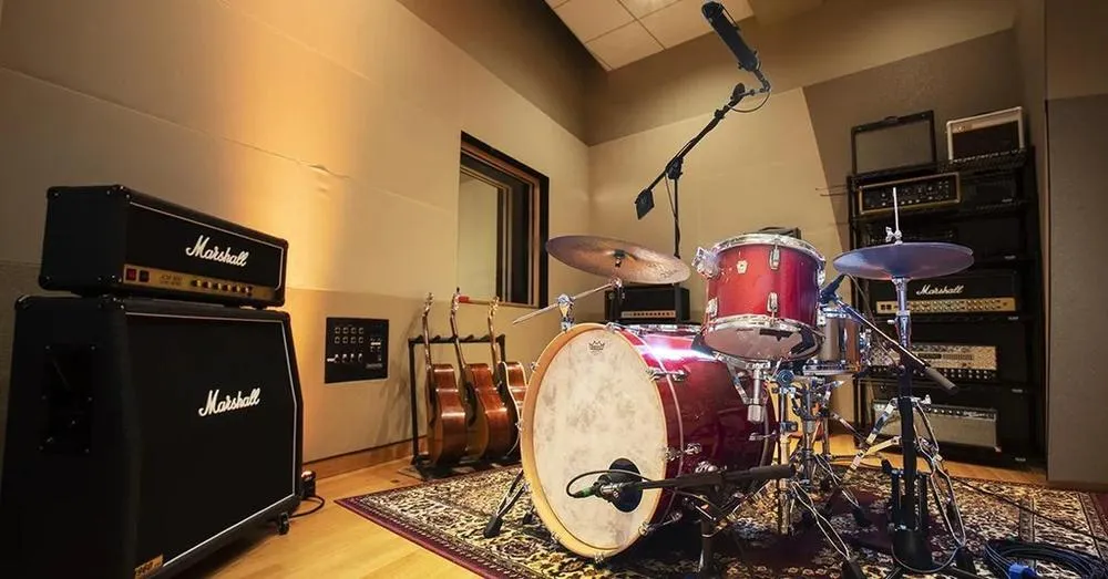Professional drum studio